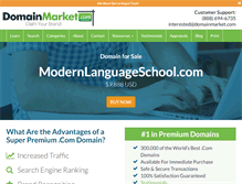 Tablet Screenshot of modernlanguageschool.com